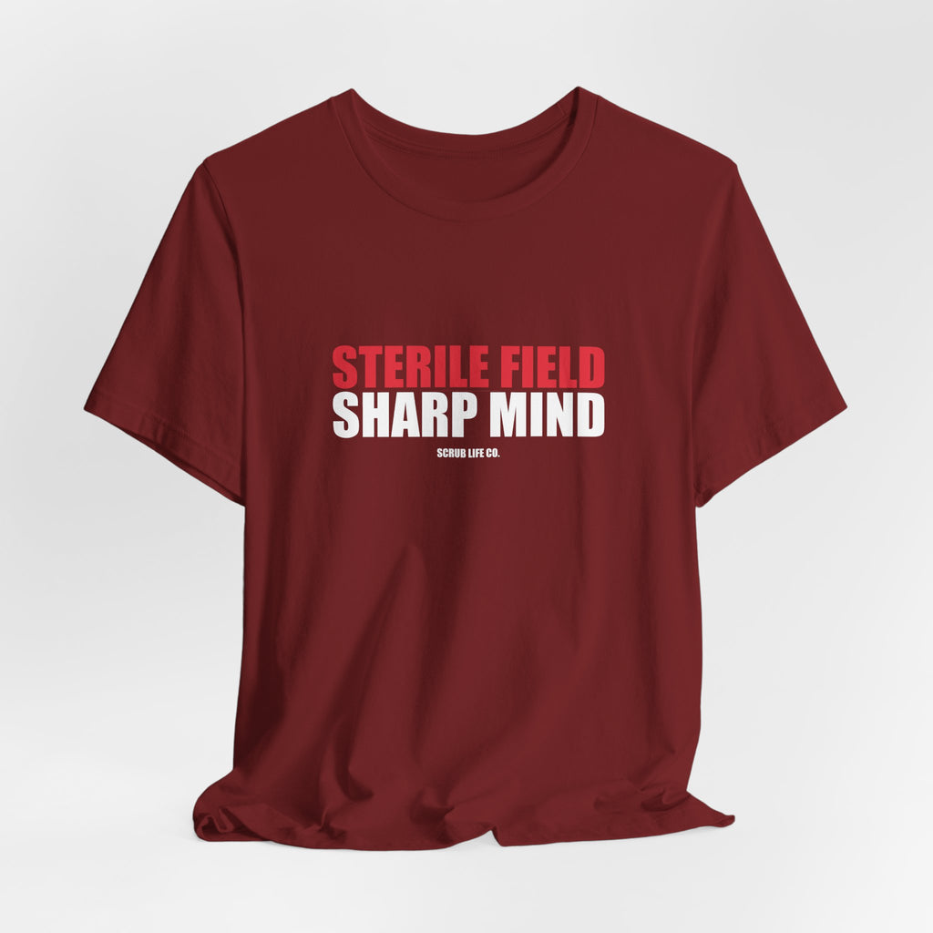 Sterile Field. Sharp Mind.