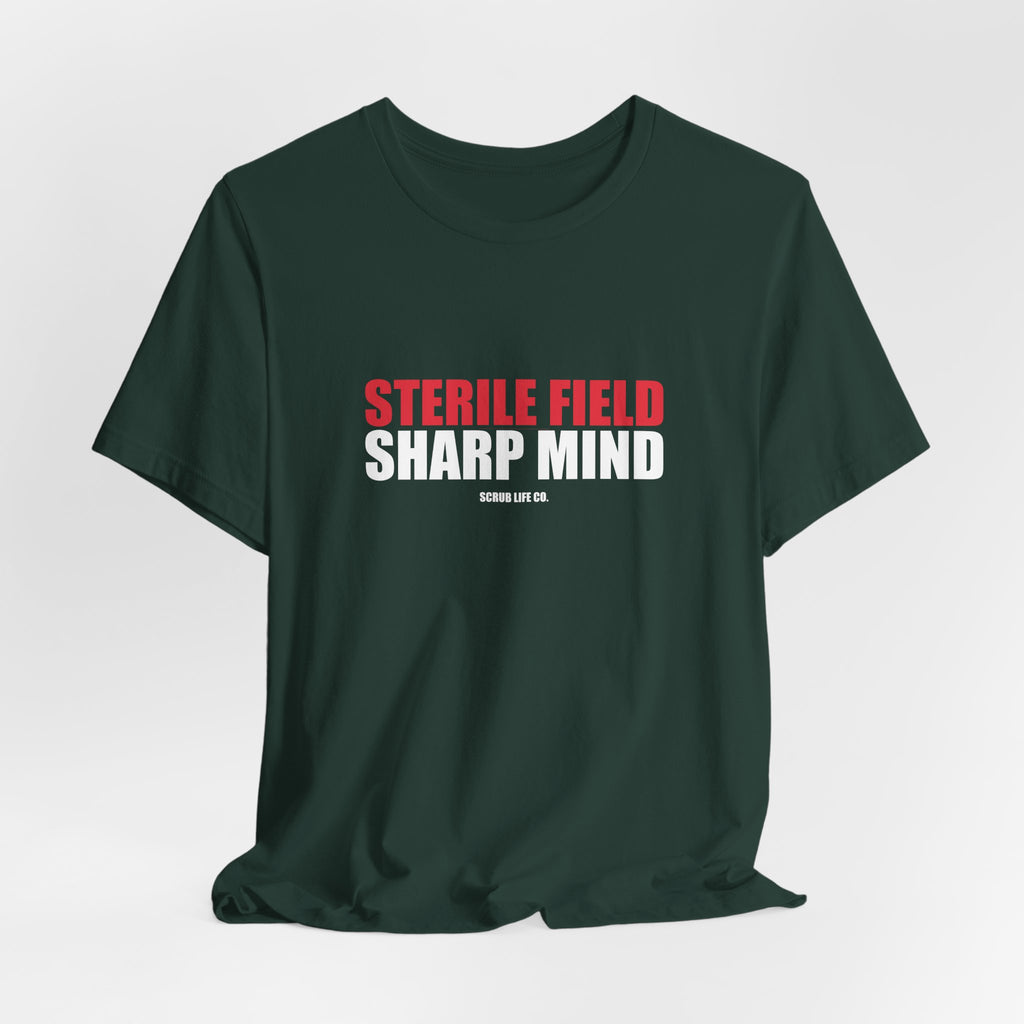 Sterile Field. Sharp Mind.