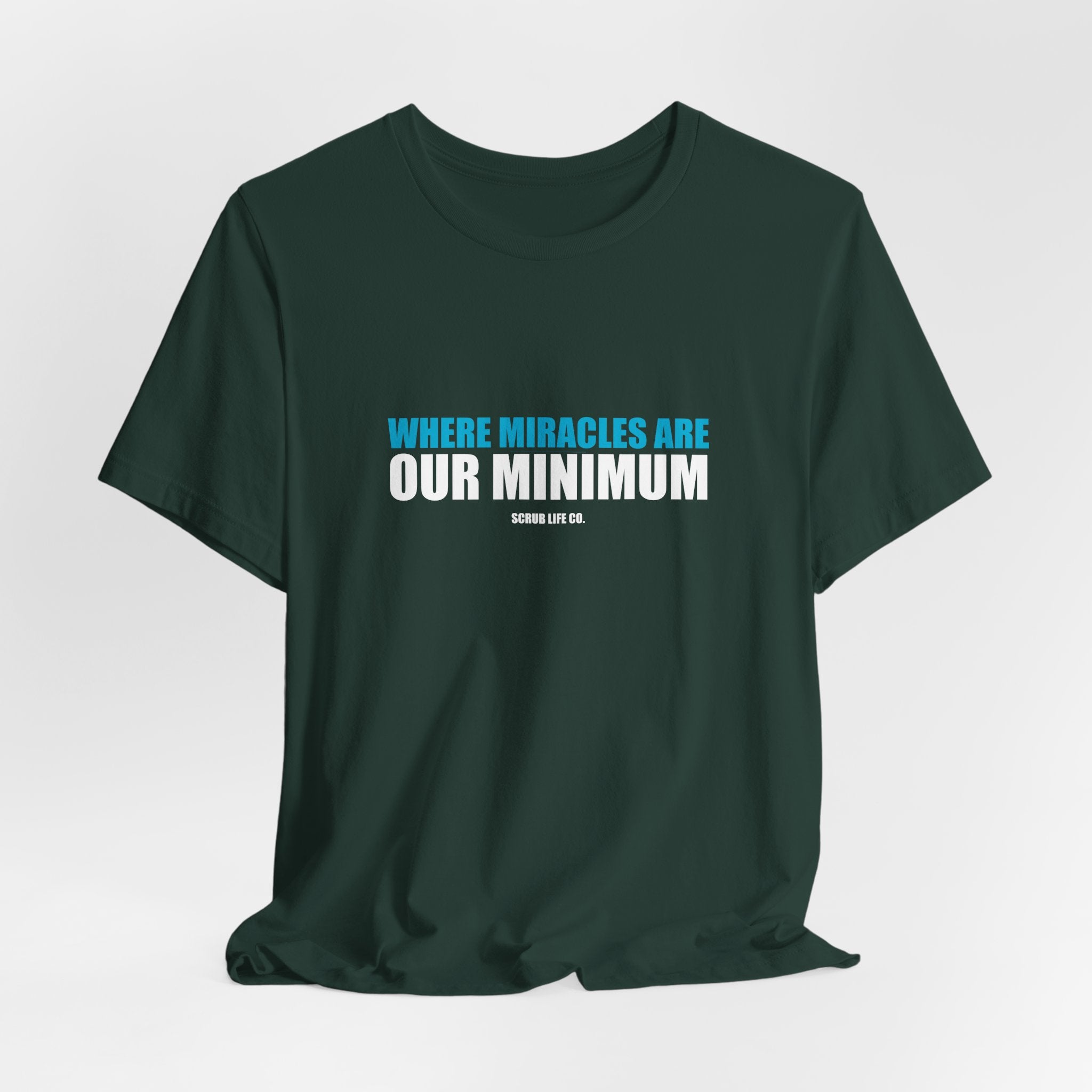 Where Miracles Are Our Minimum