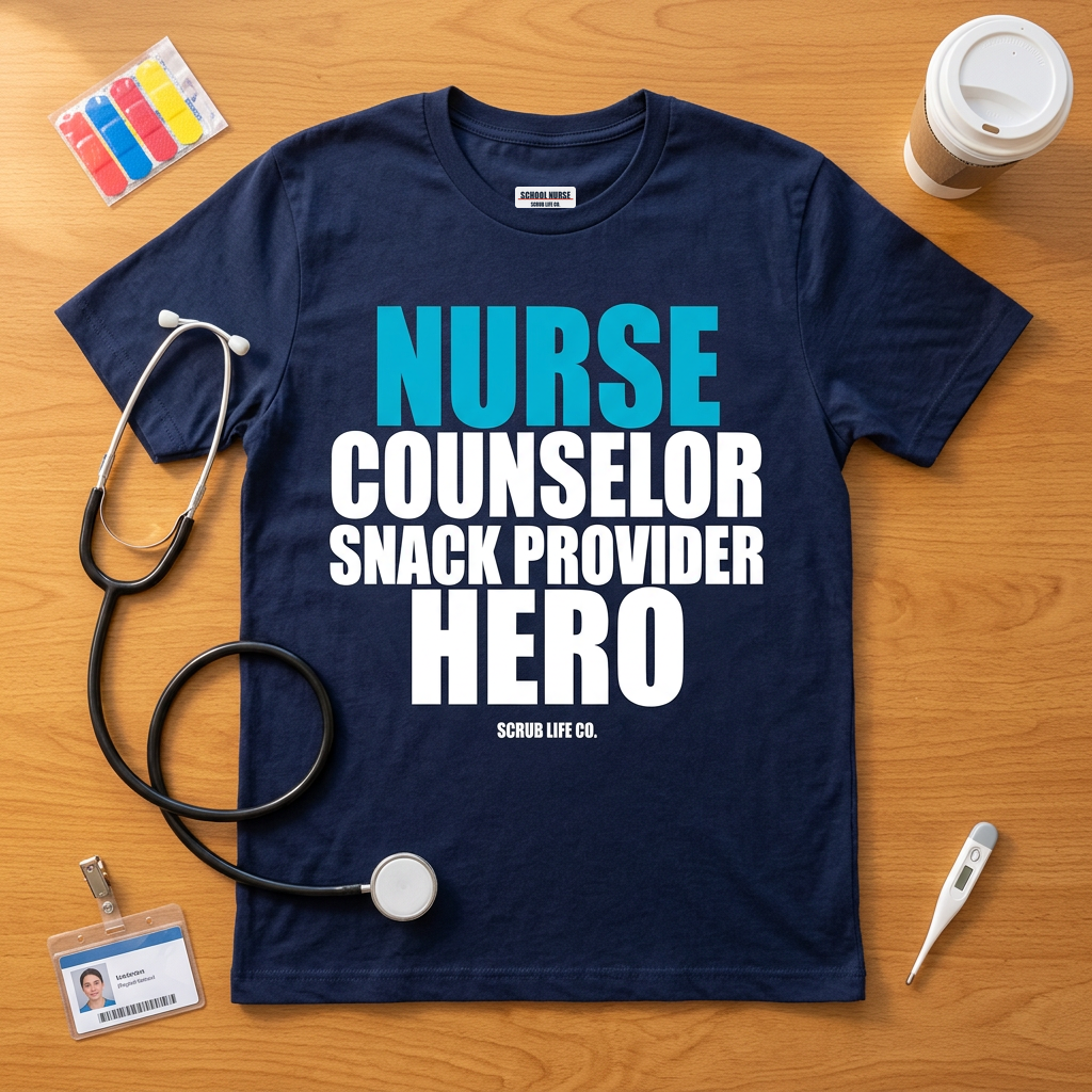 Nurse. Counselor. Snack Provider. Hero.