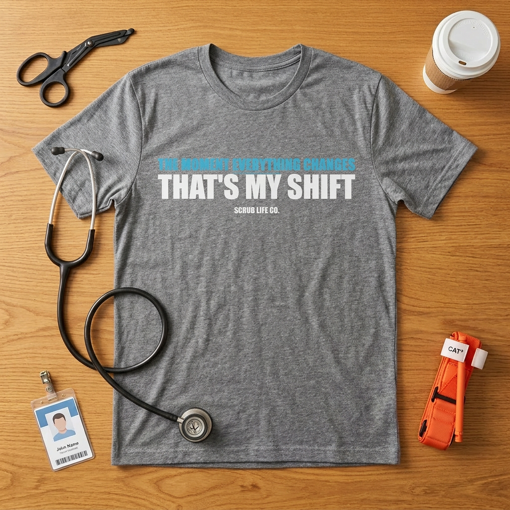 The Moment Everything Changes. That's My Shift.
