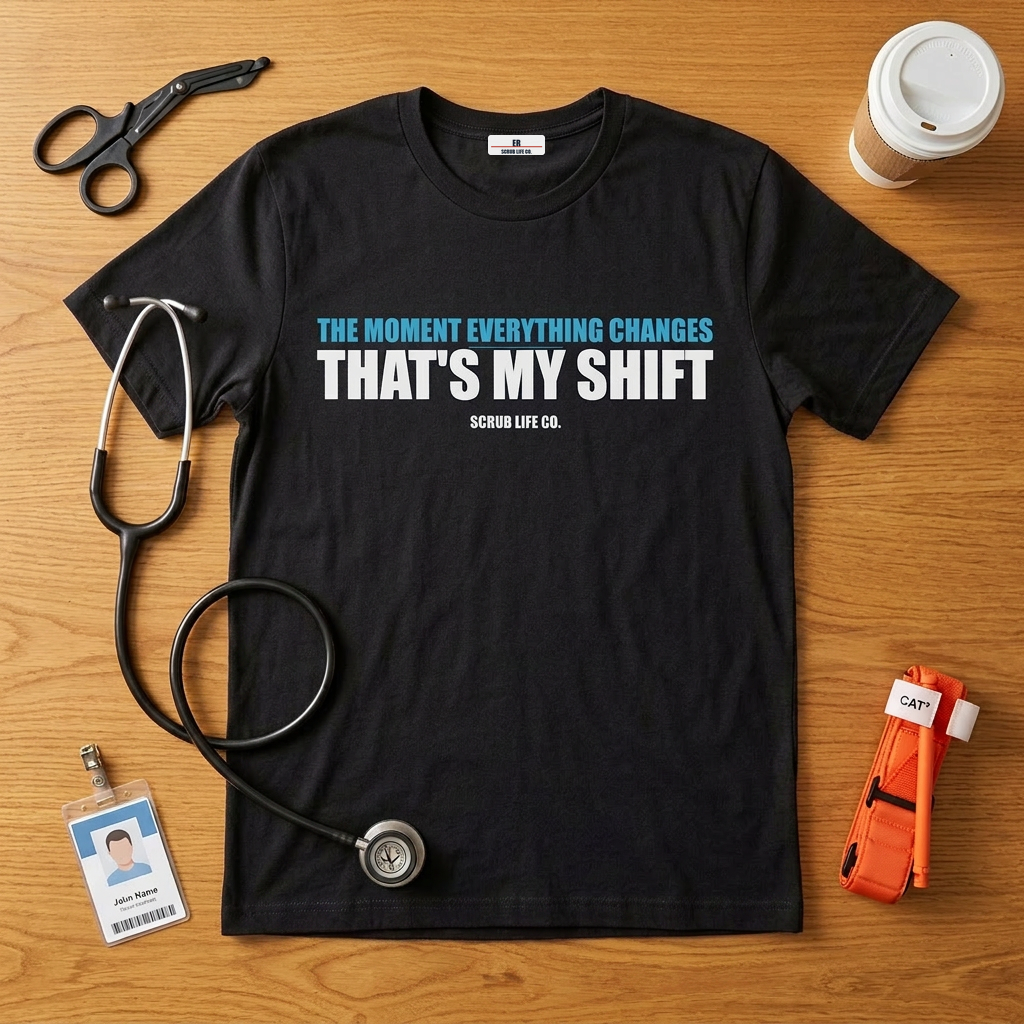 The Moment Everything Changes. That's My Shift.
