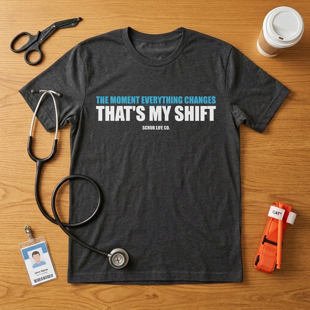 The Moment Everything Changes. That's My Shift.