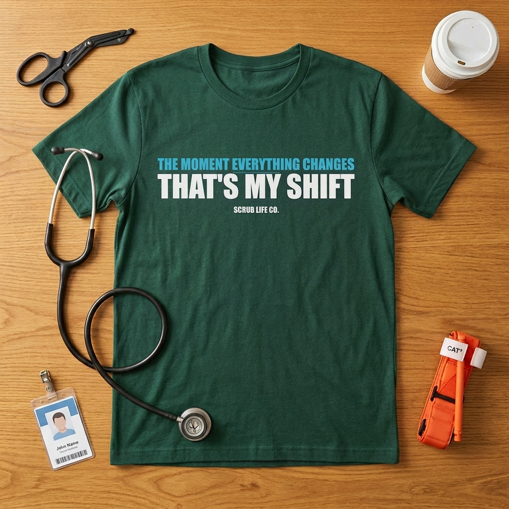 The Moment Everything Changes. That's My Shift.