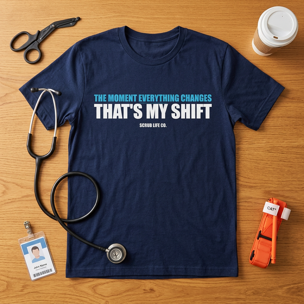 The Moment Everything Changes. That's My Shift.