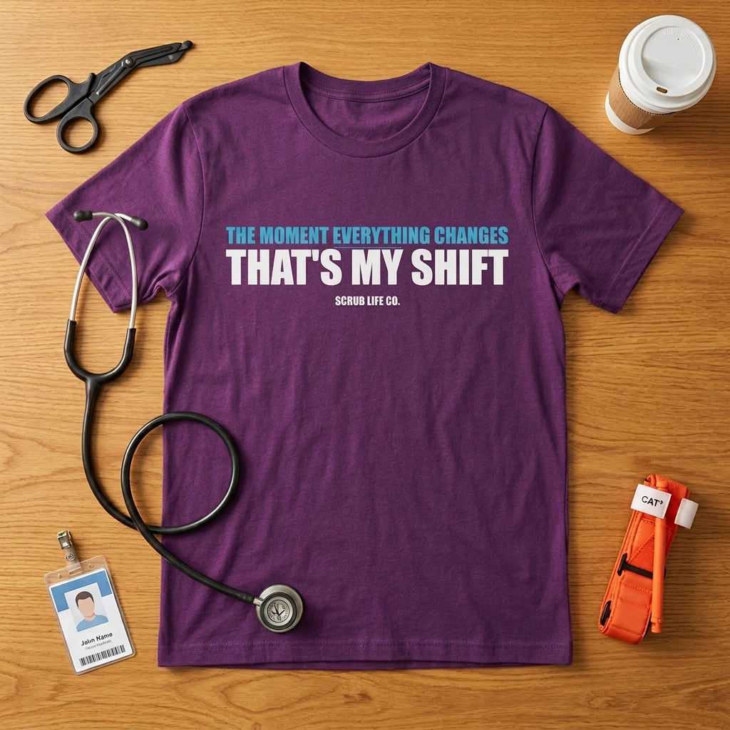 The Moment Everything Changes. That's My Shift.