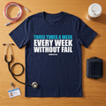 Three Times a Week. Every Week. Without Fail.
